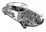 Citroen DS19 Berline 1955 года